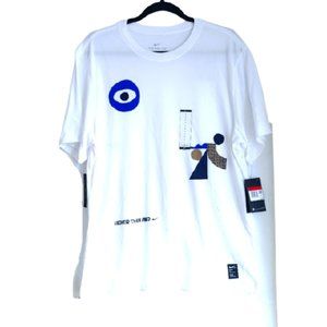 Nike | white Nike air DRI fit artist tee-shirt